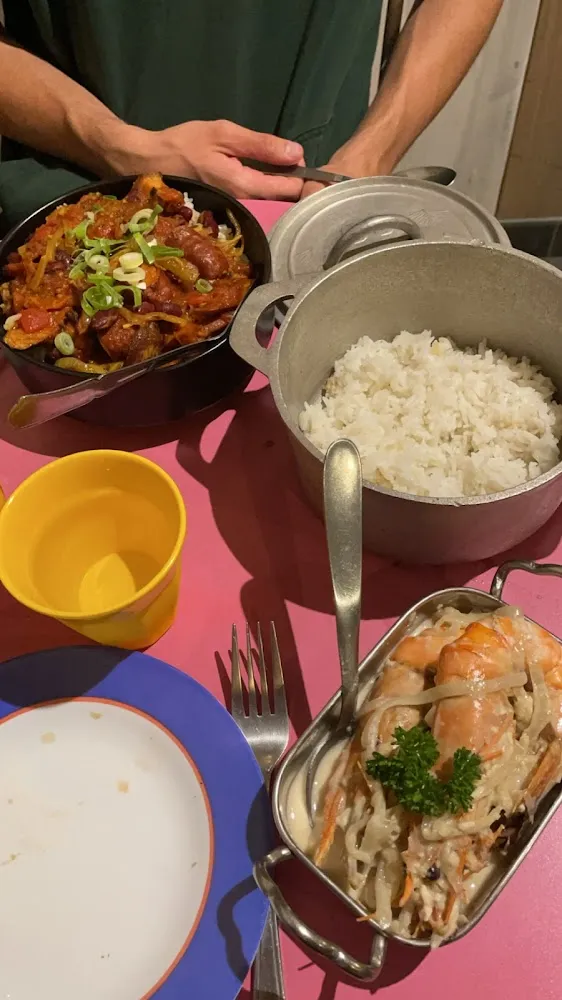 Carry de Crevette Et Rougail Saucisse