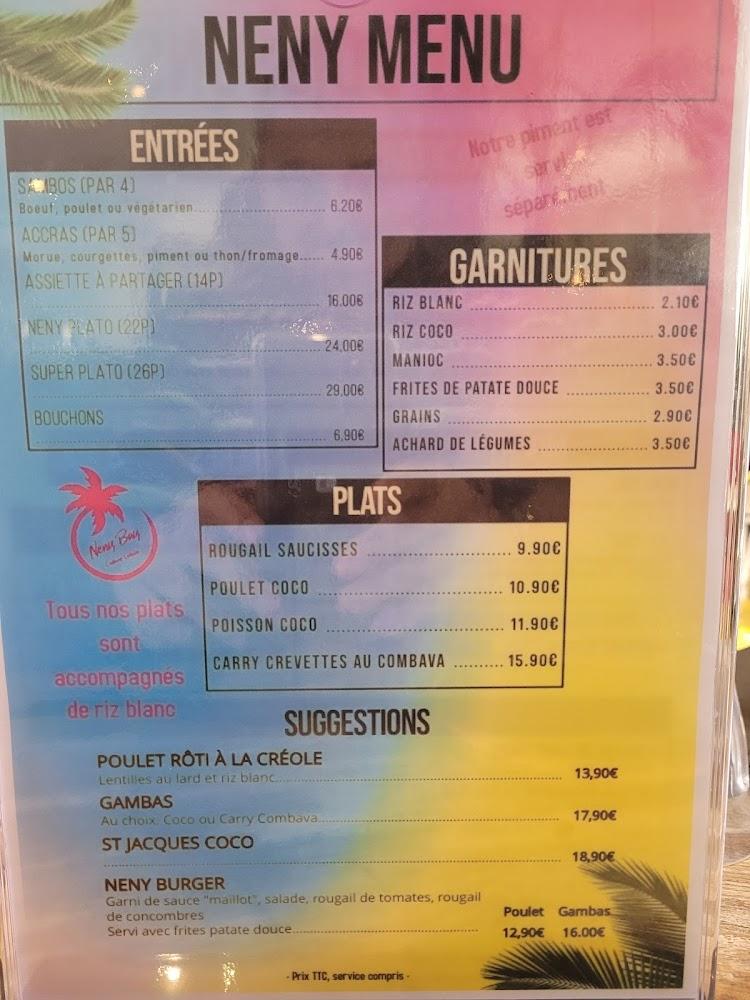 NENY BAY, Cuisine Créole - Menu Image 3